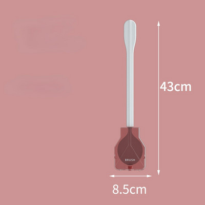 Kreativna četka za WC bez mrtvog kuta Četka za kućansku WC školjku zidna svjetiljka za automatsko otvaranje i zatvaranje Luksuzni nordijski stil