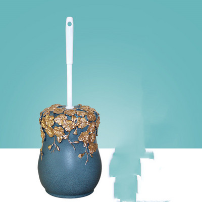 Tualeto dervos valymo šepečių rinkinys Europietiškas vonios kambario priedai Tualeto šepetys Buitinis su laikikliu rinkinys Statomas ant grindų