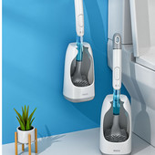 Puha TPR szilikon WC-kefe tisztítóeszközök, zsákutcák nélkül, folyékony WC-vécétisztító műtárgyak fürdőszobai kiegészítők