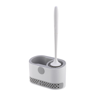 XINCHEN tualeto šepetys be aklavietės skalbimas tualeto silikoninis šepetys pakabinamas tualeto šepečio grindys dvejopo naudojimo vonios priedai