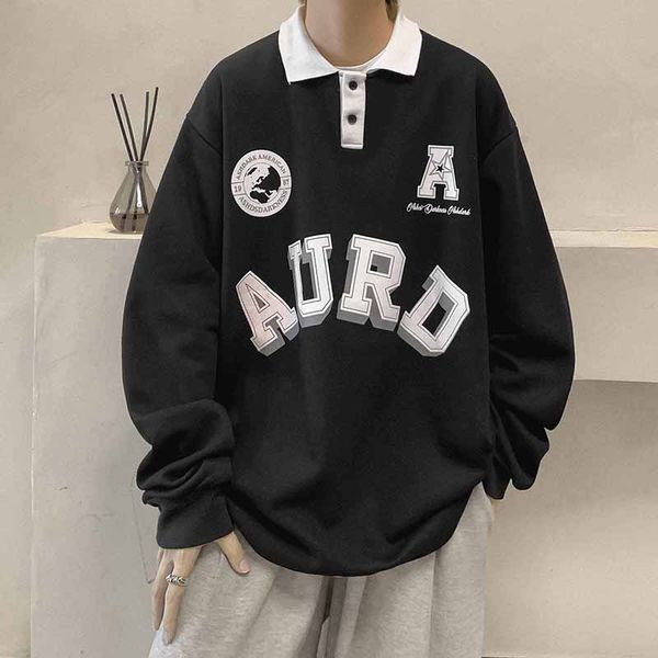 Muška bluza s aplikacijom i gumbima