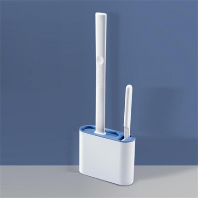 Zidna TPR WC četka sa setom držača Silikonske čekinje za kućni pod Kutak za čišćenje kupaonice Zaštitite WC