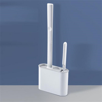 Zidna TPR WC četka sa setom držača Silikonske čekinje za kućni pod Kutak za čišćenje kupaonice Zaštitite WC