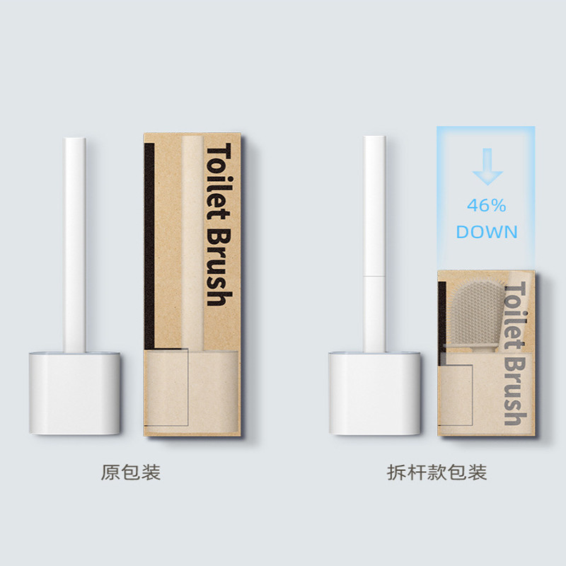 Tualeto šepetys Plokščios galvutės silikoninis šepetys su laikikliu Prie sienos tvirtinamas nuimamas juodas šepečių valiklis vonios kambario įrankiams WC priedai