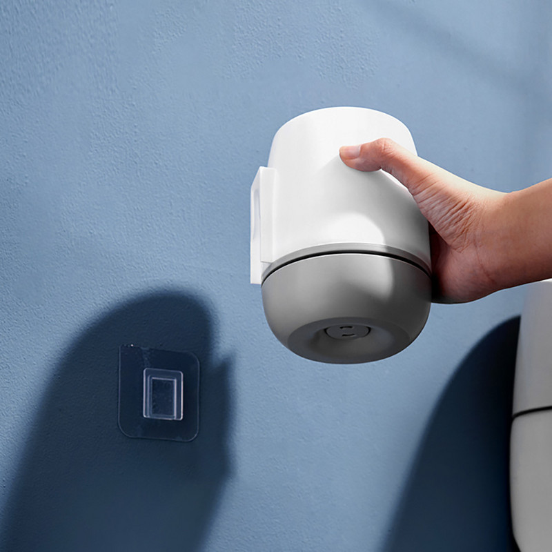 Új szilikon TPR WC-kefe fürdőszobai leeresztő tisztítóeszköz Falra szerelhető vagy padlón álló tisztítókefe fürdőszobai kiegészítők