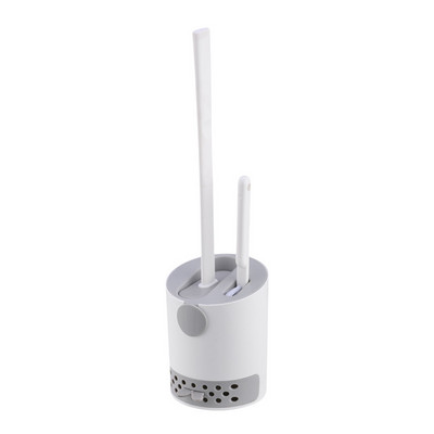 ONEUP TPR silikoninis tualeto šepetėlis, montuojamas ant sienos, valymo priemonės „No Dead Corner“ minkšto kailio valymo šepetys namų vonios kambario priedų rinkinys