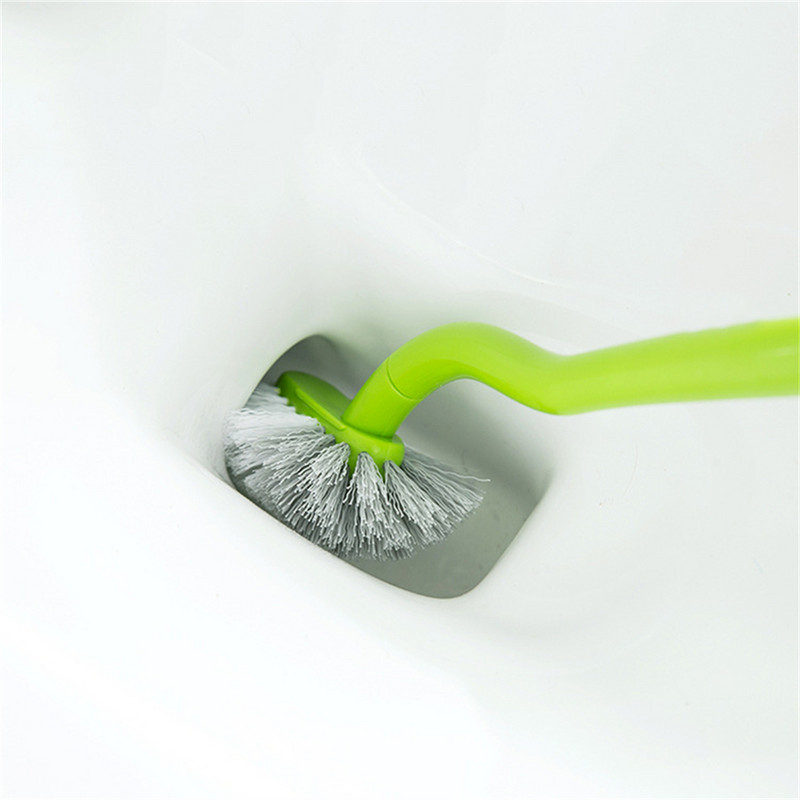 Kreativni mali set četkica za WC školjku u obliku trave Kupaonica Duga ručka Hemisfera Glava četke za čišćenje Izvrsni dodaci za kupaonicu