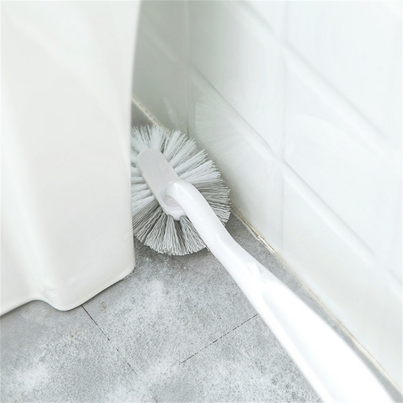 Kreativni mali set četkica za WC školjku u obliku trave Kupaonica Duga ručka Hemisfera Glava četke za čišćenje Izvrsni dodaci za kupaonicu