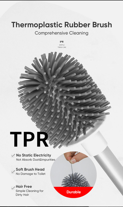 Četka za WC školjku Silikonska zidna četka za WC školjku Dodaci Alati za čišćenje koji se mogu isušivati Dodaci za četke za kućnu kupaonicu Joybos