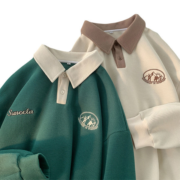 Muška ležerna košulja s gumbima i printom