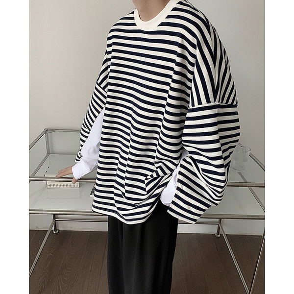 Vyriška dryžuota palaidinė kasdienai