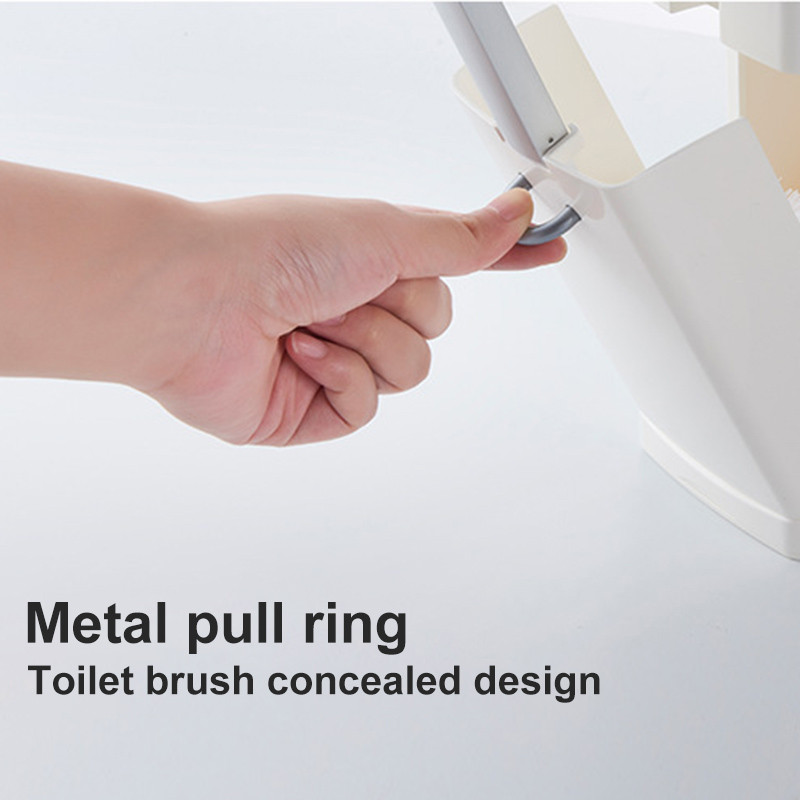 Set plastičnih kanti za smeće Četka za WC Kanta za otpatke Kanta za smeće Dozator vrećica za smeće GQ