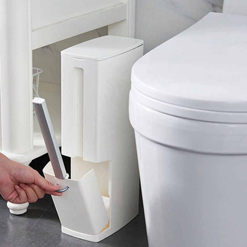 Set plastičnih kanti za smeće Četka za WC Kanta za otpatke Kanta za smeće Dozator vrećica za smeće GQ