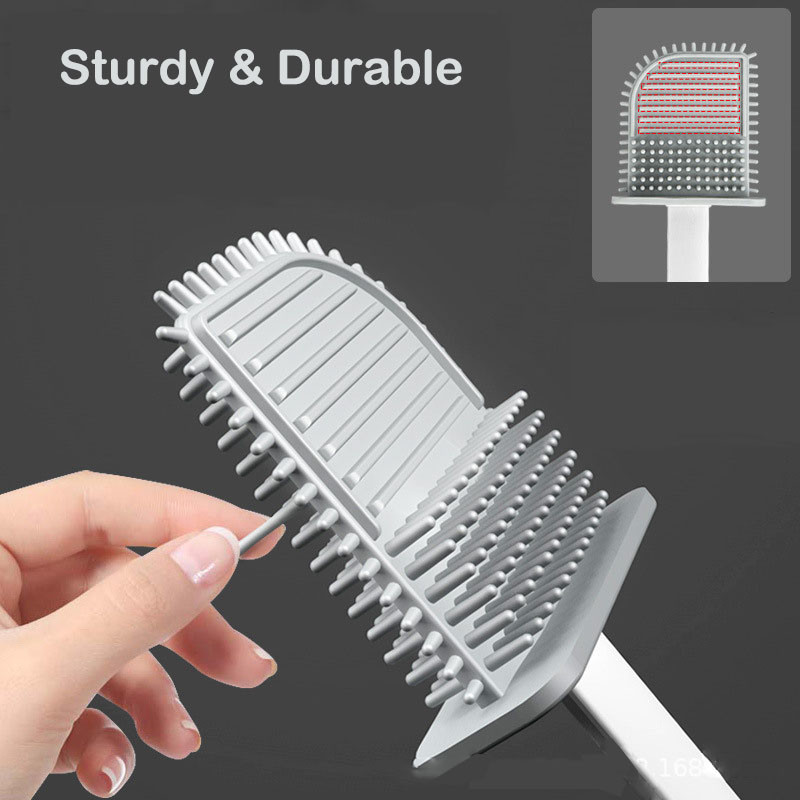 Tualetas Silikoninis šepetys Vonios reikmenys Namams ir buičiai Naudingos Valymo priemonės Nulio atliekų produkto Buitiniai reikmenys