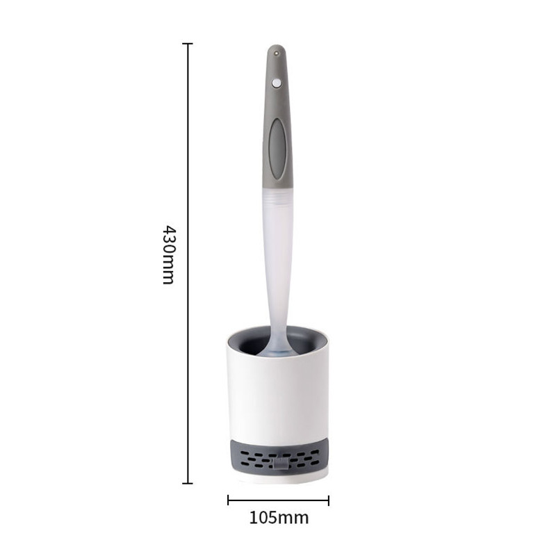 Nova WC četka punjena tekućinom WC bez slijepih ulica Četka za čišćenje bez probijanja Zidna WC četka Kupaonski pribor