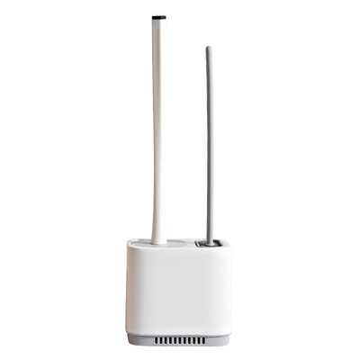 2 u 1 silikonska WC četka sa setom držača s dugom ručkom bez mrtvog kuta WC čista četka Alat za čišćenje na zidu za kupaonicu