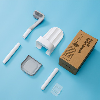 Голф Силиконова четка за тоалетна и държач за сушене Съхранение и организиране на тоалетни Аксесоари Инструменти за почистване