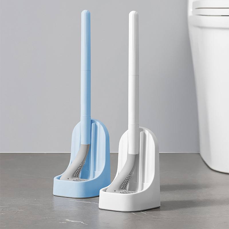 Golf szilikon sörtéjű WC kefe és szárító tartó Fürdőszoba Tárolás és szervezés WC-tartozékok Tisztítóeszközök