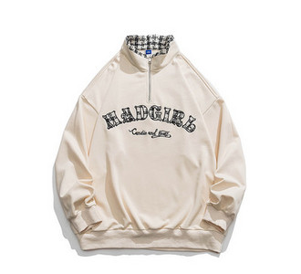 Férfi alkalmi ing gallérral és cipzárral