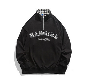 Férfi alkalmi ing gallérral és cipzárral