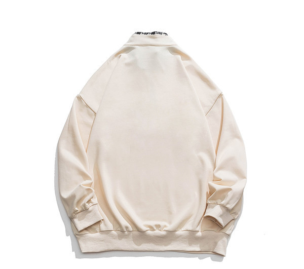 Férfi alkalmi ing gallérral és cipzárral