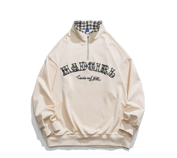 Férfi alkalmi ing gallérral és cipzárral