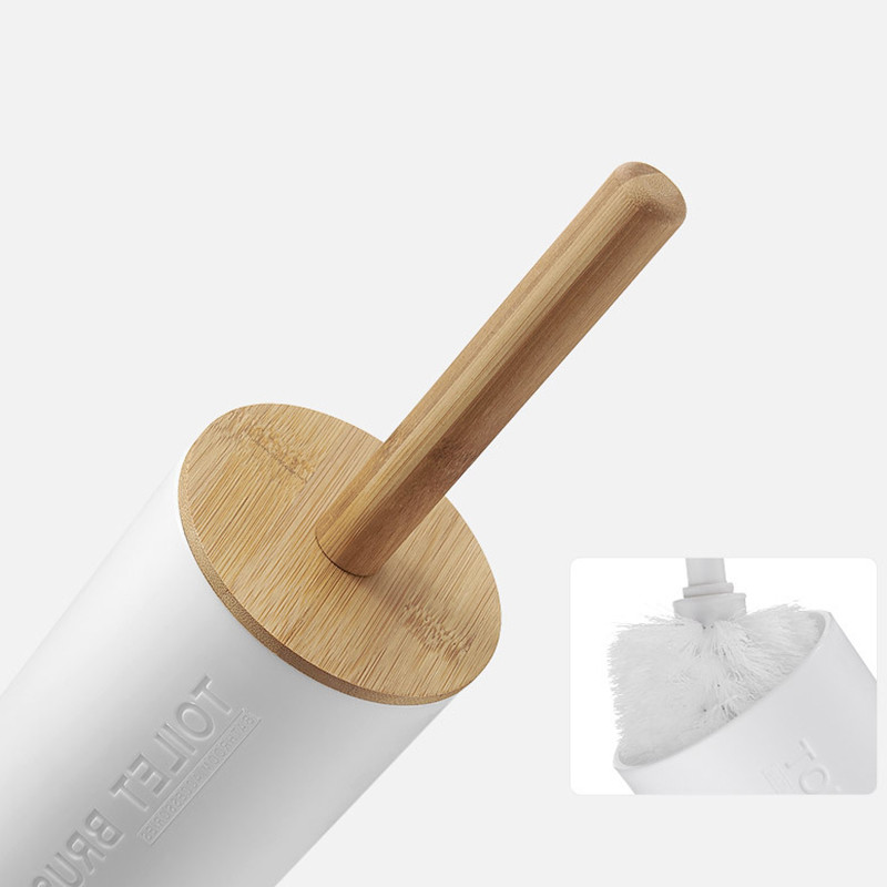 Tualeto šepečių rinkinys, ant grindų statomas plastikinis tualeto dubenėlio šepetys, skirtas vonios kambariui ilgomis rankenomis tualeto valymo šepetys su laikiklio valymo rinkiniu