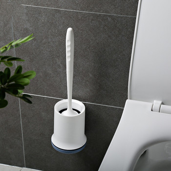 Σετ αξεσουάρ μπάνιου PEISI TPR σιλικόνης βούρτσα κεφαλής τουαλέτας Εργαλείο καθαρισμού τοίχου Βούρτσα καθαρισμού αποχέτευσης οικιακής χρήσης