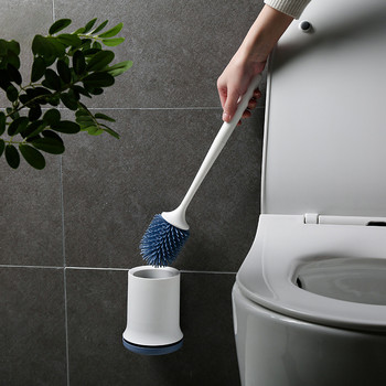 Σετ αξεσουάρ μπάνιου PEISI TPR σιλικόνης βούρτσα κεφαλής τουαλέτας Εργαλείο καθαρισμού τοίχου Βούρτσα καθαρισμού αποχέτευσης οικιακής χρήσης