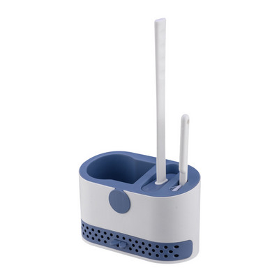 PEISI TPR silikonska četka za WC školjku s brzim pražnjenjem, čisti alat bez mrtvih uglova Četka za čišćenje na zidu Kupaonski pribor