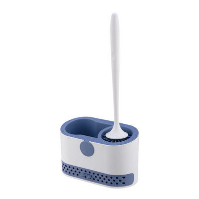 PEISI TPR silikonska četka za WC školjku s brzim pražnjenjem, čisti alat bez mrtvih uglova Četka za čišćenje na zidu Kupaonski pribor