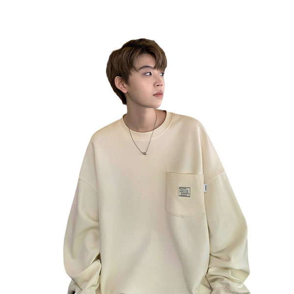 Vyriška palaidinė su kišeniniu švariu raštu