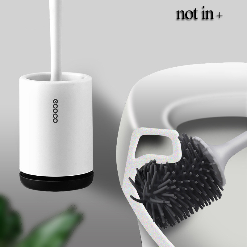 Kreativna silikonska TPR WC četka No Punch Držač polica Četka za brzo odvodnju Četka za čišćenje WC školjke Kućni WC Set kupaonskog pribora