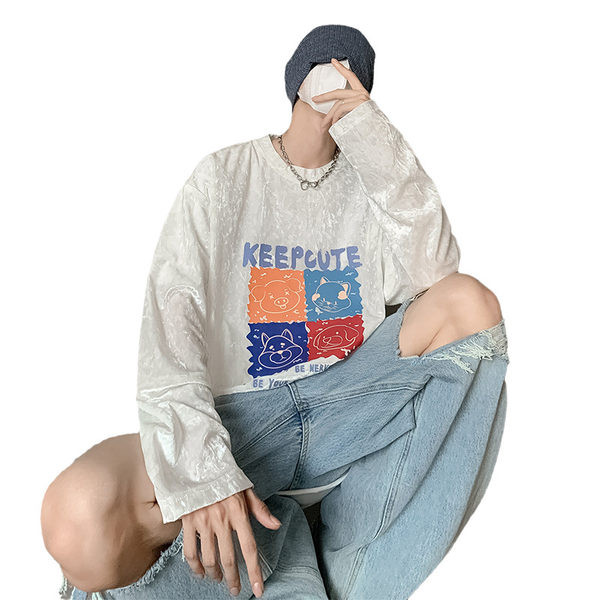 Új modell férfi blúz két színben