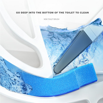 Δωρεάν αποστολή Η βούρτσα τουαλέτας συνοδεύεται από υγρό καθαρισμού Οικιακός καθαρισμός τοίχου και δαπέδου για μία χρήση