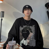 Vyriški retro marškinėliai ilgomis rankovėmis