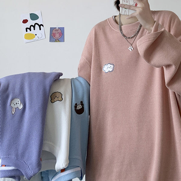 Bluza u više boja sa vezom