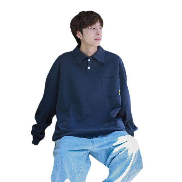 Muška bluza s klasičnim ovratnikom i džepom