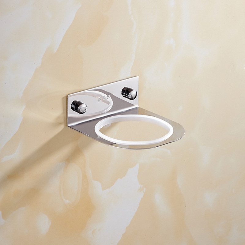 1 DB 304 rozsdamentes acél Mate fekete WC-kefe európai stílusú, hosszú nyelű tisztítókefe fürdőszobai kiegészítőkhöz WC-készlet