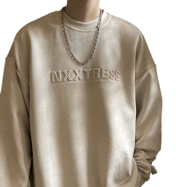 Muška antilop bluza dugih rukava s natpisom