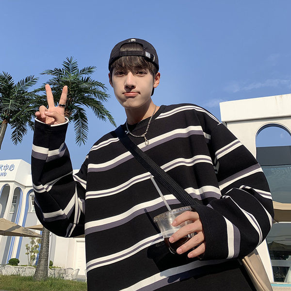 Csíkos blúz két színben