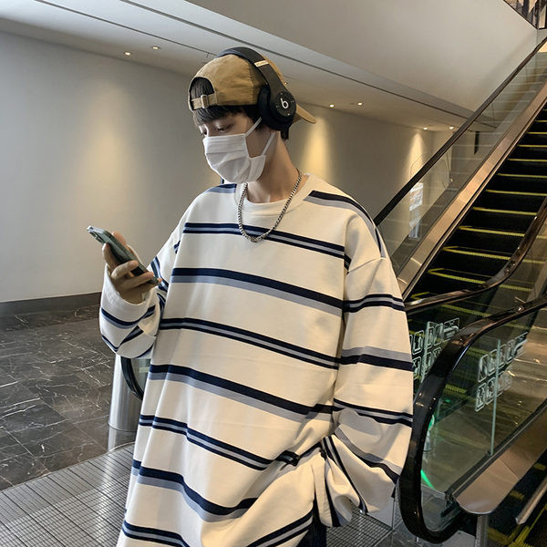 Csíkos blúz két színben