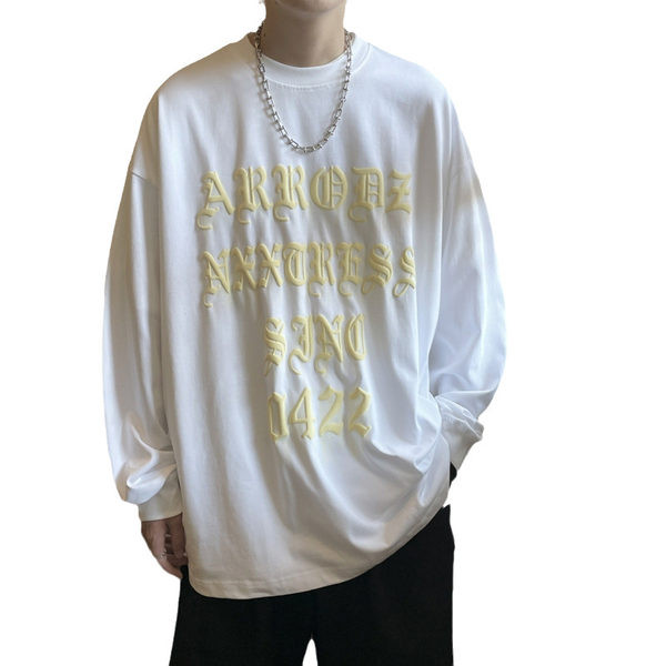 Muška bluza u dvije boje sa natpisom