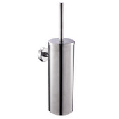 Držač WC četke Zidni alat za čišćenje od nehrđajućeg čelika Izdržljiva okomita kupaonska WC četka Set kupaonskog pribora