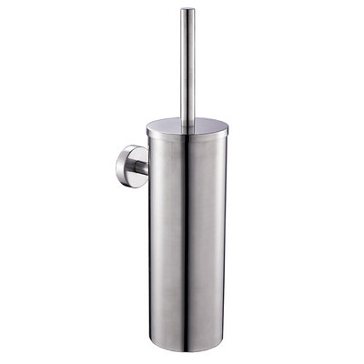 Držač WC četke Zidni alat za čišćenje od nehrđajućeg čelika Izdržljiva okomita kupaonska WC četka Set kupaonskog pribora