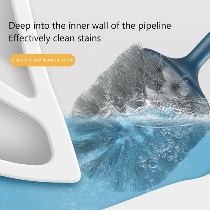 Perie de toaletă cu purcuș drăguț de desene animate Păr moale de uz casnic Perie de curățare a toaletei de desene animate creative Instrumente cu suport