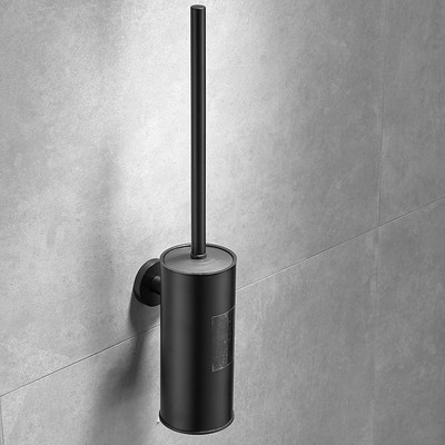 Nerūdijančio plieno sienoje montuojamas tualeto šepetys, buitinis valymo įrankis galvanizavimui, lengvi prabangūs vonios kambario priedai