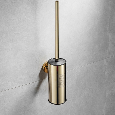 Nerūdijančio plieno sienoje montuojamas tualeto šepetys, buitinis valymo įrankis galvanizavimui, lengvi prabangūs vonios kambario priedai