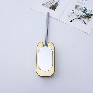 Creative nerūdijančio plieno ilgos rankenos tualeto šepetėlių rinkinys Vonios kambario valymo priemonės Įrankiai WC priedai Tualeto priedai