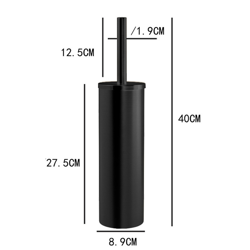 Set WC četki od nehrđajućeg čelika Četka za WC s dugom drškom bez mrtvih krajeva Četka za čišćenje kućanske kupaonice